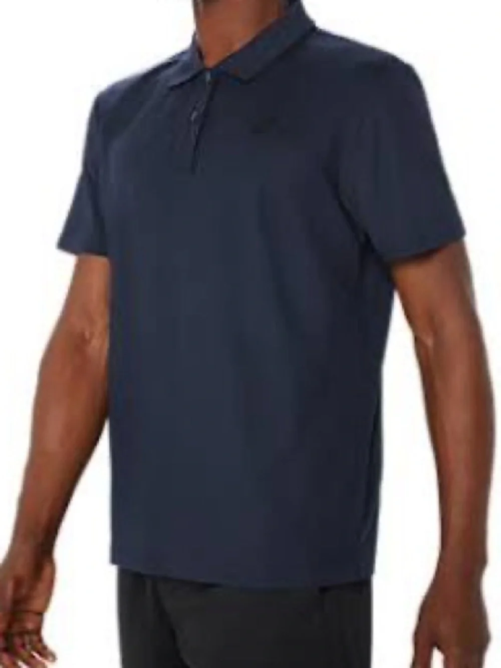 Nike Boys Navy Short-Sleeve Polo